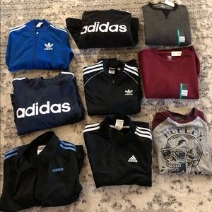 Boys jacket, hoodies and long sleeve